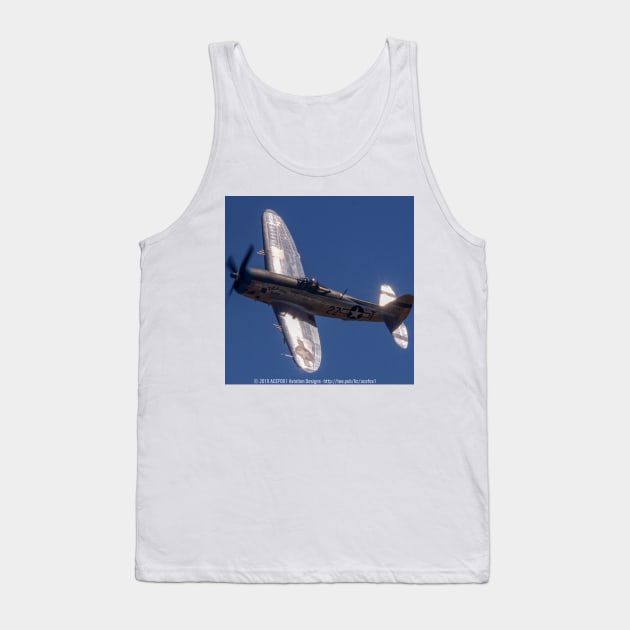 P-47D Thunderbolt Tank Top by acefox1